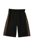Fendi Black Shorts Fendi Black Shorts - Nero