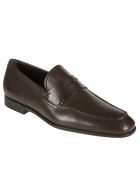 Tod's Classic Logo Stamped Loafers Tod's Classic Logo Stamped Loafers - Moro