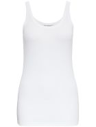 Philosophy di Lorenzo Serafini Ribbed Cotton Tank Top Philosophy di Lorenzo Serafini Ribbed Cotton Tank Top - White