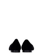 Fabio Rusconi Ballet Flats In Black Velvet Fabio Rusconi Ballet Flats In Black Velvet - black