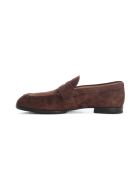 Tod's Amalfi Suede Loafers Tod's Amalfi Suede Loafers - Coconut