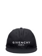 Cap Flat Peak Hats In Black Cotton Givenchy Cap Flat Peak Hats In Black Cotton