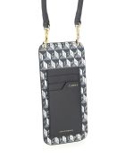 Anya Hindmarch Phone Pouch I Am A Plastic Bag Anya Hindmarch Phone Pouch I Am A Plastic Bag - CHARCOAL (Blue)