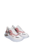D.A.T.E. Fuga Sneakers In Rose-pink Synthetic Fibers D.A.T.E. Fuga Sneakers In Rose-pink Synthetic Fibers - rose-pink