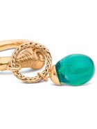 Patou Asymmetric Hoop Earrings Patou Asymmetric Hoop Earrings - Metallic