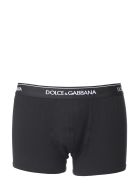 Dolce & Gabbana Pack Of Two Boxers Dolce & Gabbana Pack Of Two Boxers - Nero
