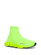 Balenciaga Speed Snekaers In Neon Yellow Knitted Stretch Balenciaga Speed Snekaers In Neon Yellow Knitted Stretch - Yellow