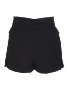 Black Pleated Shorts RED Valentino Black Pleated Shorts - Nero