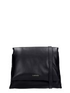Lanvin Sugar Shoulder Bag In Black Leather Lanvin Sugar Shoulder Bag In Black Leather - black