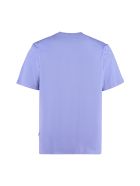 MSGM Logo Print T-shirt MSGM Logo Print T-shirt - Lilla