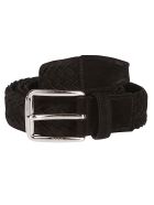 Black Suede Belt Tod's Black Suede Belt - Black