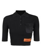 HERON PRESTON Polo Crop Pocket HERON PRESTON Polo Crop Pocket - Black