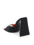 The Attico Devon Satin Mules The Attico Devon Satin Mules - BLACK (Black)