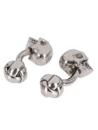 Silver-tone Brass 3d Skull Cufflinks Alexander McQueen Silver-tone Brass 3d Skull Cufflinks - 0446+SW.B.DIAMOND