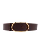 Dolce & Gabbana Leather Belt Dolce & Gabbana Leather Belt - Testa di moro