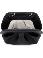 THEMOIRè Gea Faux Leather Clutch THEMOIRè Gea Faux Leather Clutch - black