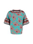 La DoubleJ Printed Cotton T-shirt La DoubleJ Printed Cotton T-shirt - Multicolor