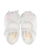 Monnalisa Monnalisa White Ballet Flats Monnalisa Monnalisa White Ballet Flats - Panna