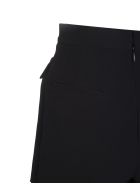 Black Pleated Shorts RED Valentino Black Pleated Shorts - Nero