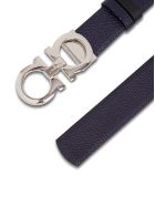 Salvatore Ferragamo Reversible Leather Gancini Belt Salvatore Ferragamo Reversible Leather Gancini Belt - Black
