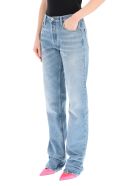 The Attico Super Washed Blue Boyfriend Jeans The Attico Super Washed Blue Boyfriend Jeans - BLU SUPER WASHED (Blue)