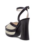 Philosophy di Lorenzo Serafini Bicolor Leather Sandals Philosophy di Lorenzo Serafini Bicolor Leather Sandals - Black