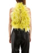 The Attico Marabou Top The Attico Marabou Top - LIME (Yellow)