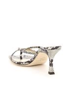 Jimmy Choo Maelie 70 Thong Mules Jimmy Choo Maelie 70 Thong Mules - ROCCIA (Beige)