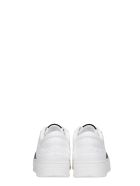 Jimmy Choo Hawaii Sneakers In White Leather Jimmy Choo Hawaii Sneakers In White Leather - white