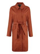 A.P.C. Lucienne Cotton Trench Coat A.P.C. Lucienne Cotton Trench Coat - Bronze