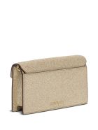 MICHAEL Michael Kors Gold-colored Glittered Soho Crossbody Bag MICHAEL Michael Kors Gold-colored Glittered Soho Crossbody Bag - Metallic