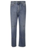 MSGM Straight Leg Jeans MSGM Straight Leg Jeans - Denim Blue