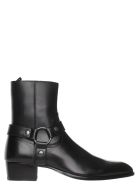 Saint Laurent 'wyatt' Shoes Saint Laurent 'wyatt' Shoes - Nero