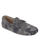 Tod's Logo Stamped Lace-up Loafers Tod's Logo Stamped Lace-up Loafers - Salvia