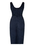 AMBUSH Faux Fur Dress AMBUSH Faux Fur Dress - blue