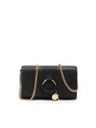 See by Chloé Hana Long Wallet Chain Mini Bag See by Chloé Hana Long Wallet Chain Mini Bag - BLACK (Black)