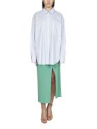 Georgiana Oversized Striped Cotton Shirt Andamane Georgiana Oversized Striped Cotton Shirt - Cielo_white