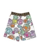 Young Versace Multicolor Print Shorts Young Versace Multicolor Print Shorts - Multicolor