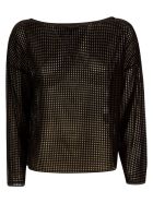 Perforated Top Emporio Armani Perforated Top - Nero