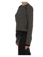 Logo Monogram Sweater Balmain Logo Monogram Sweater - Ivoire/noir