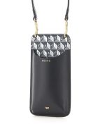 Anya Hindmarch Phone Pouch I Am A Plastic Bag Anya Hindmarch Phone Pouch I Am A Plastic Bag - CHARCOAL (Blue)
