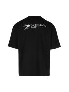 Balenciaga Medium Fit T-shirt Vintage Jersey Balenciaga Medium Fit T-shirt Vintage Jersey - Nero e Bianco