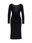 Dolce & Gabbana Crepe Midi Dress Dolce & Gabbana Crepe Midi Dress - Black