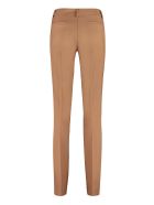 Parosh Liliuxy Flared Wool Trousers Parosh Liliuxy Flared Wool Trousers - Camel