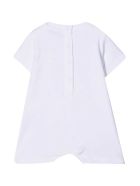 Moncler White Baby Suit Moncler White Baby Suit - Bianco