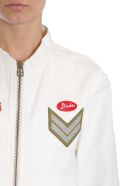 Mr & Mrs Italy Denim Bomber Jacket Mr & Mrs Italy Denim Bomber Jacket - BIANCO
