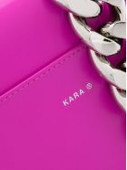 Kara Leather Bike Crossbody Wallet Kara Leather Bike Crossbody Wallet - Fuxia