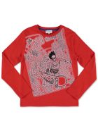 Little Marc Jacobs T-Shirt Little Marc Jacobs T-Shirt - Rosso