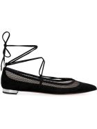 Aquazzura Dalia Flat Sandals Aquazzura Dalia Flat Sandals - black