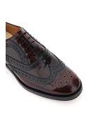 Church's Burwood 5 Brogue Shoes Church's Burwood 5 Brogue Shoes - LT BURGUNDY BLACK (Purple)